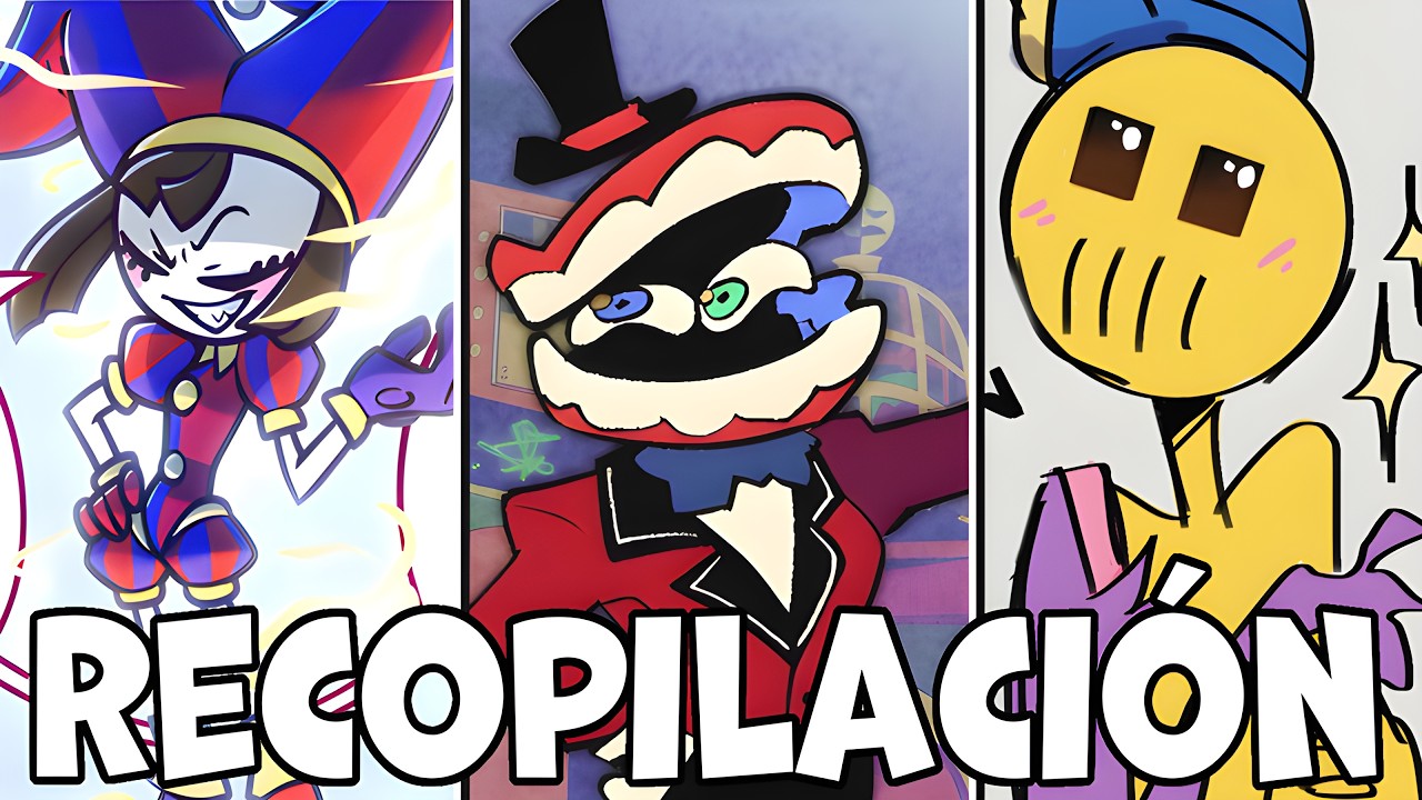 RECOPILACI&Oacute;N DE C&Oacute;MICS DEL ASOMBROSO CIRCO DIGITAL // FANDUB ESPA&Ntilde;OL LATINO
