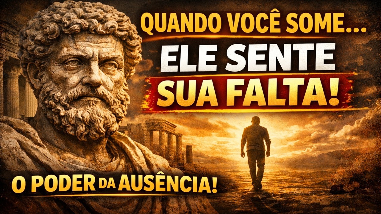 O Poder da Ausência: A Lição Estoica Que Faz Alguém Se Arrepender