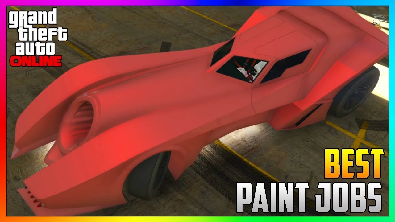 TOP *FOUR* Best Rare PAINT JOBS In GTA 5 Online 2023 | 