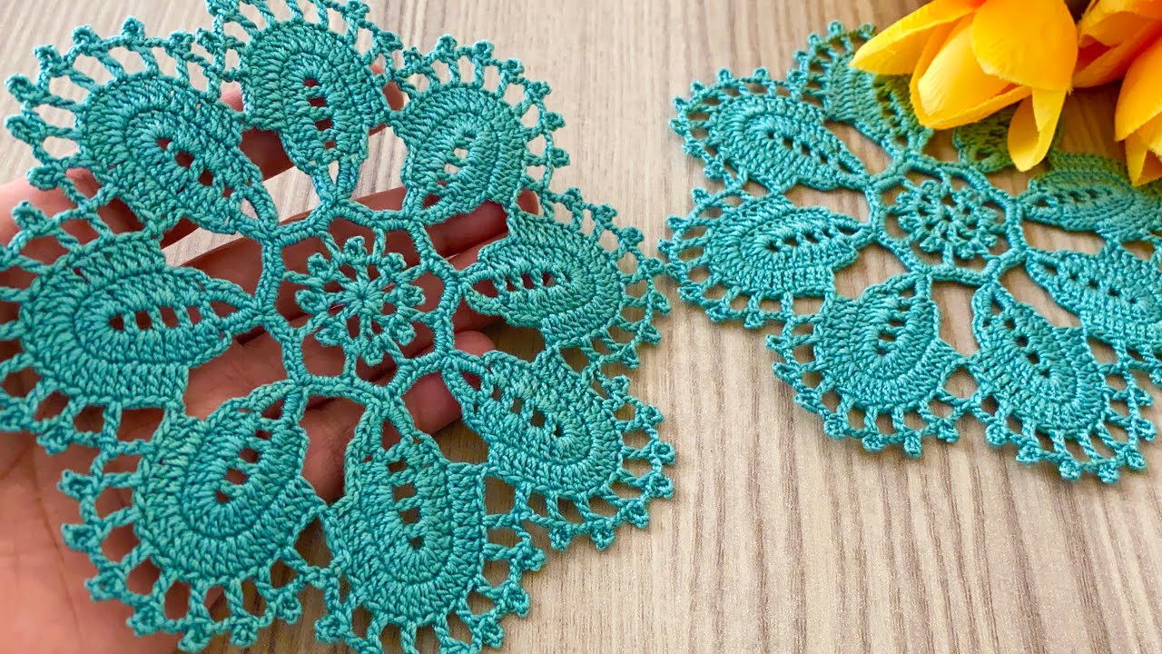 Wow Great✨ Make it with any color you want❗️Crochet Motif Pattern Tutorial