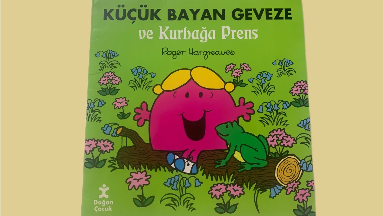 Küçük Bayan Geveze ve Kurbağa Prens 🐸🎀 Sesli eğlenceli Çocuk Kitapları 🤩- küçük bay ve bayanlar