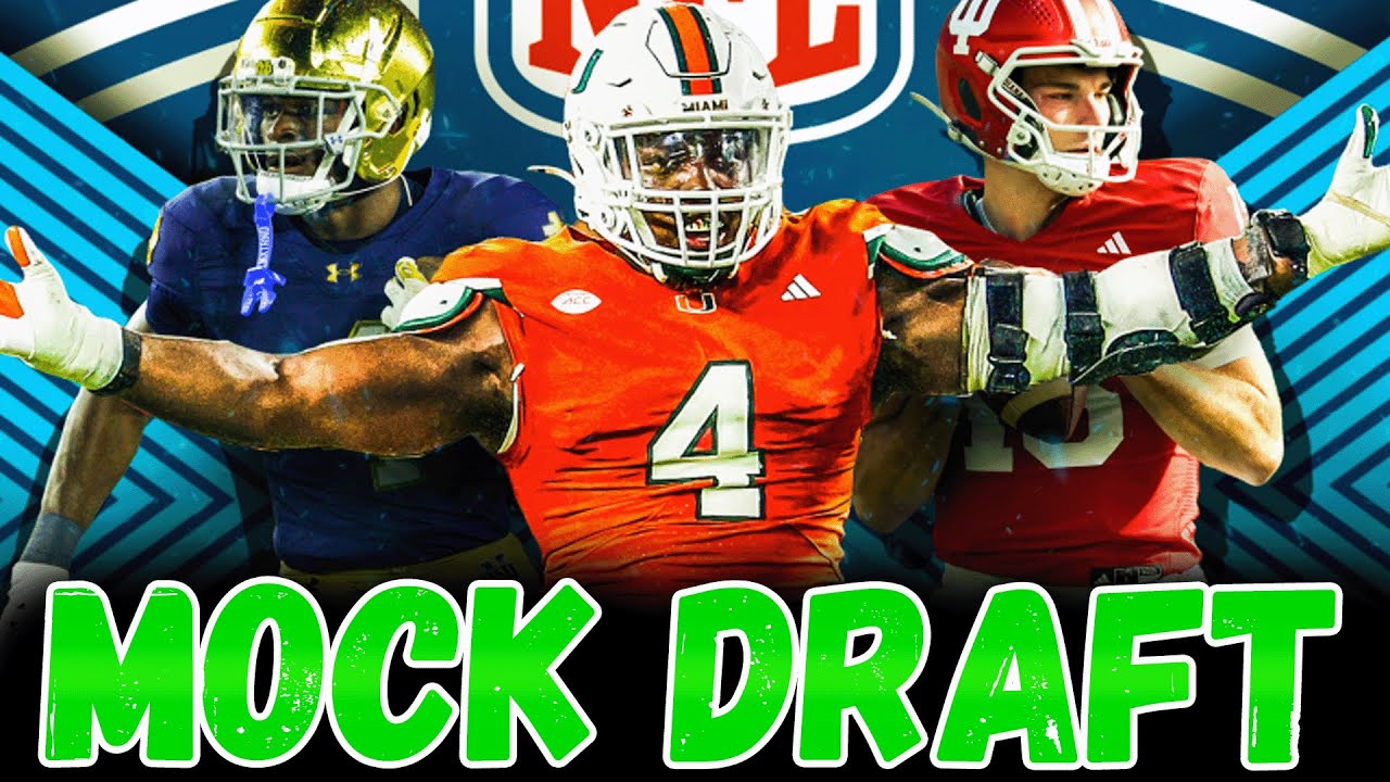 The GOAT Drops a 2026 NFL Mock Draft | Mock The Mock