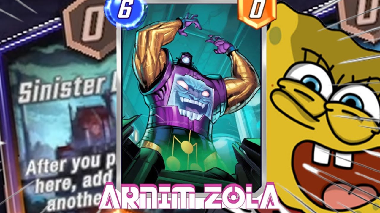 When You Bully With Arnim Zola At Sinister Location [Marvel Snap]