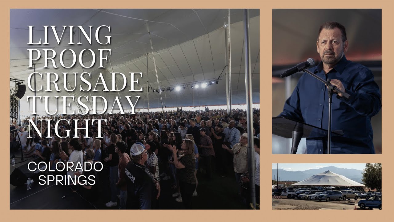 Miracles & massive response to salvation appeal at Tuesday's Living Proof Crusade Colorado Springs
