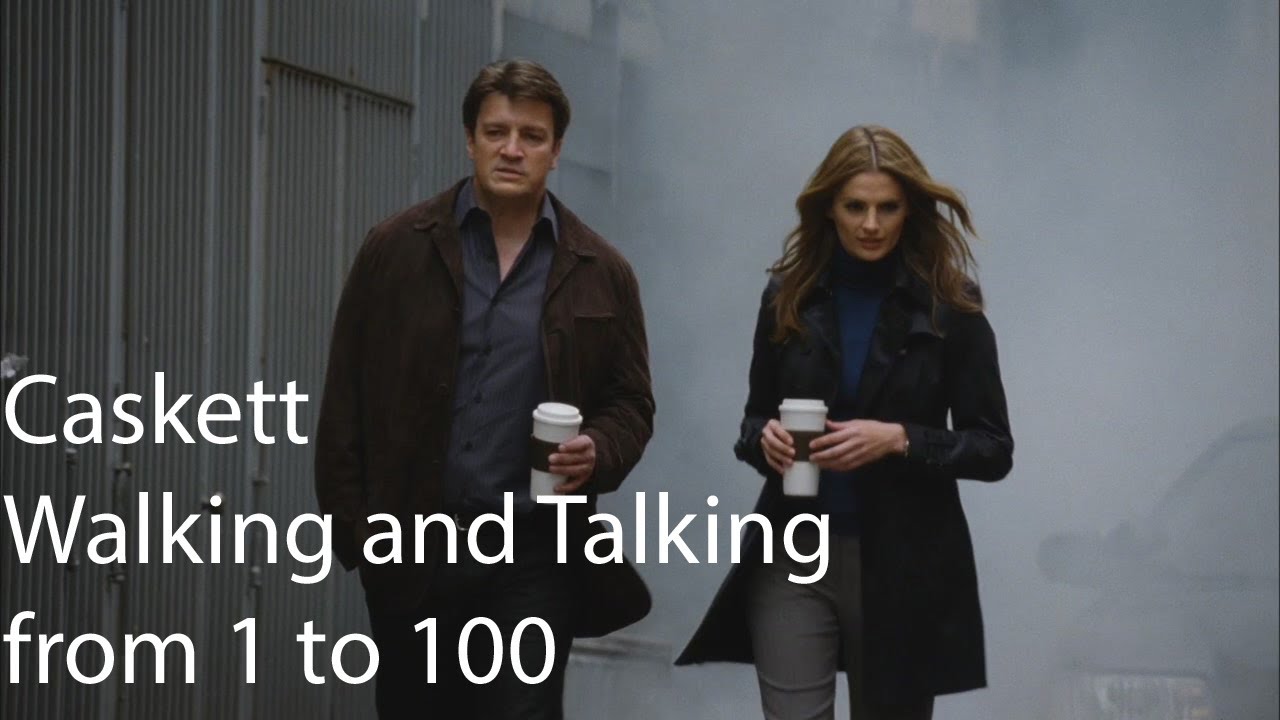 Caskett - Walking and Talking Tribute to 100th episodes of Castle HD