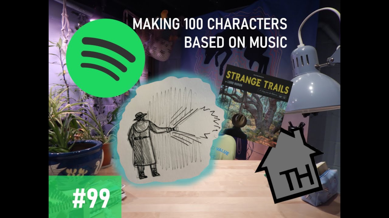 Creating a Character based on a Lord Huron Song - 100 OCs Project