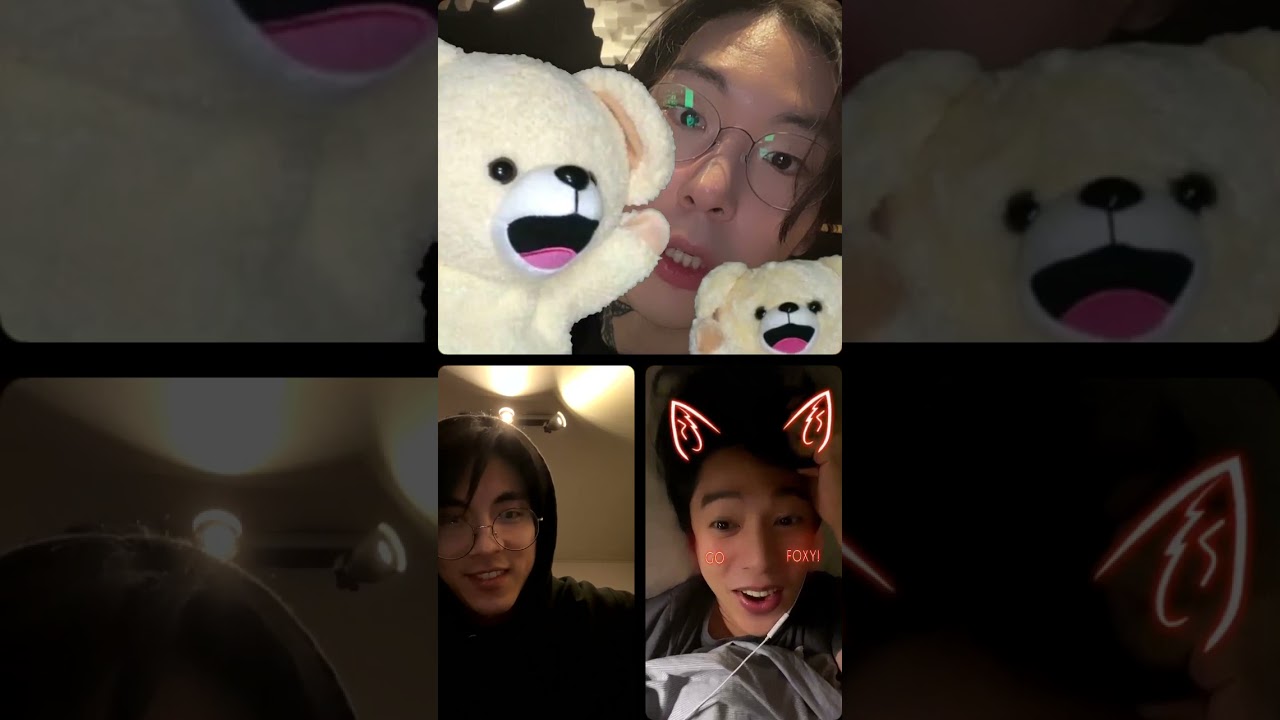 211116 Samuel Seo IG Live with Alexander and Isaac Hong