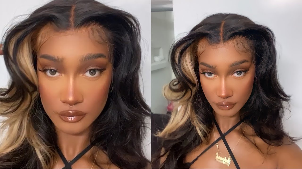 watch me BLEACH the front part of my hair | ft. Nadula Hair
