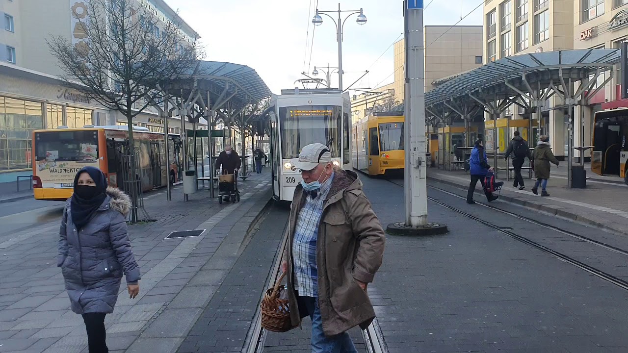 Straßenbahn am 2021 in Gera