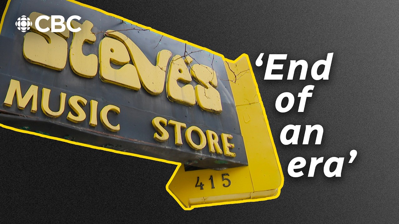 Why Canadian musicians are mourning the iconic Steve's Music