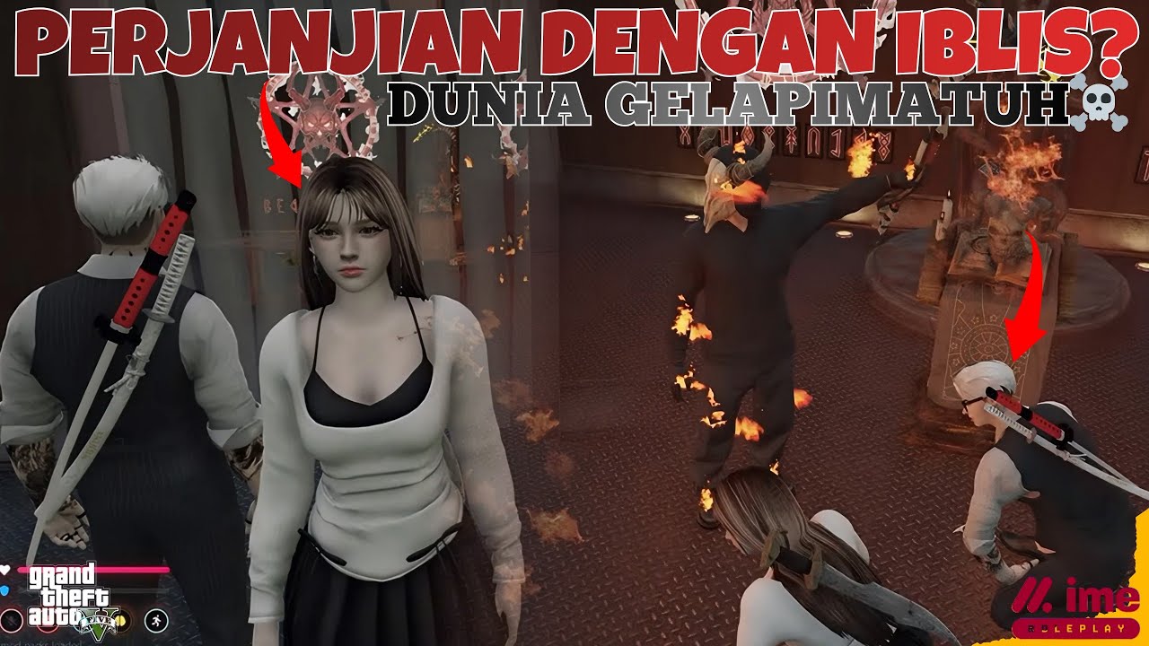 Perjamuan Setetes Darah dari Imatuh &mdash; Ritual yang Menggetarkan Dunia Gelap #imeroleplay