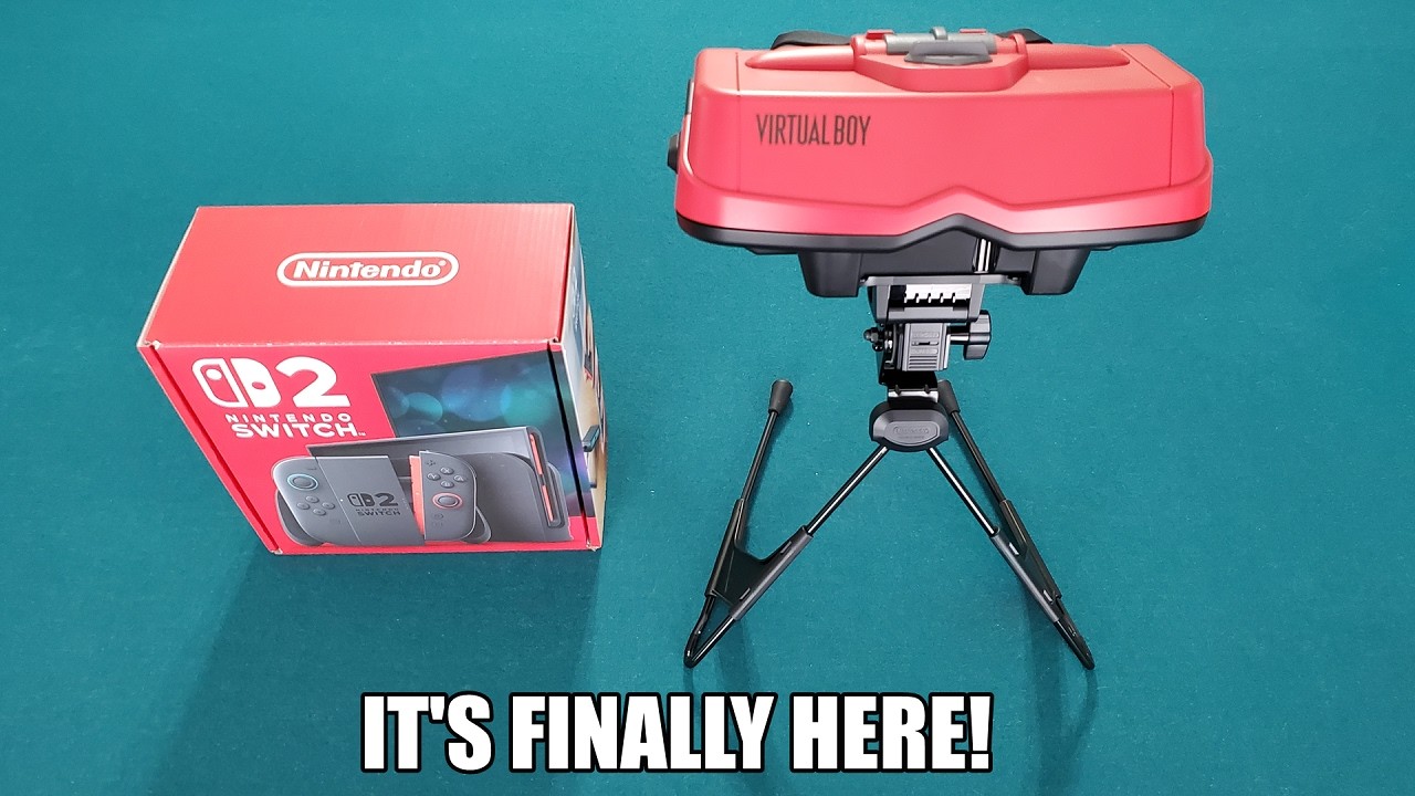 Virtual Boy - Распаковка Nintendo Switch 2!