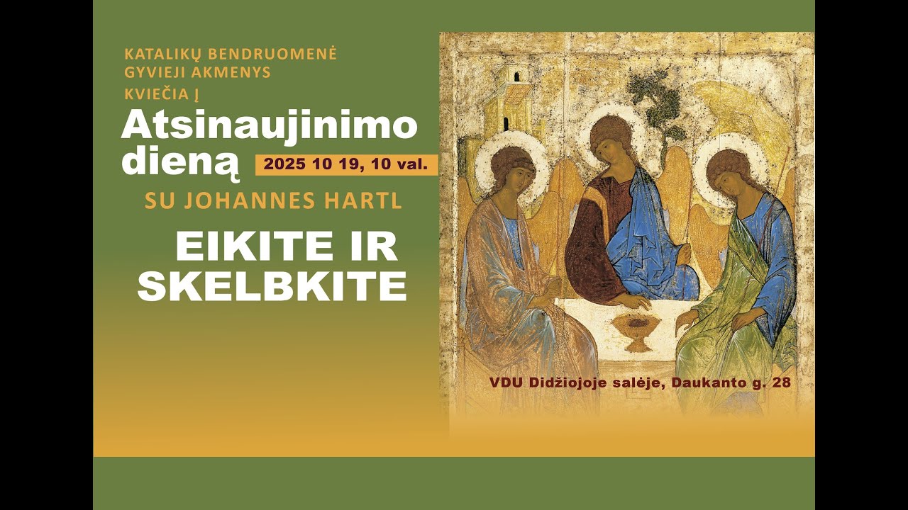 „Dievo žavesys“. Dr. Johannes Hartl (Vokietija)