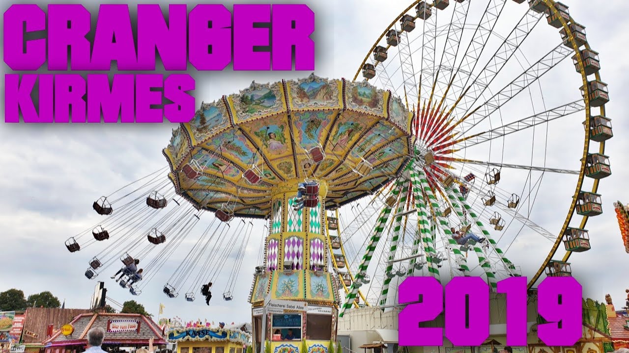 Cranger Kirmes in Herne/Wanne Eickel 2019 ► Kirmes Fahrgeschäfte Mix │MGX