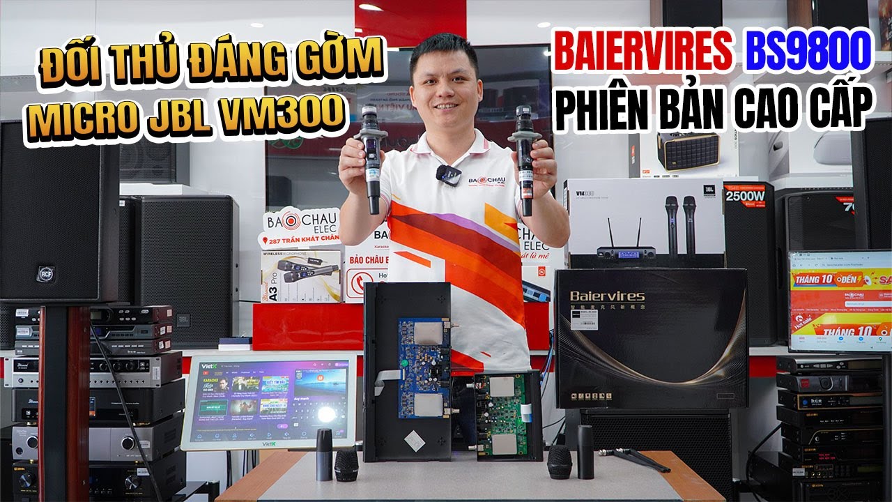 Đối thủ đáng gờm của Micro JBL VM300 - Baiervires BS9800