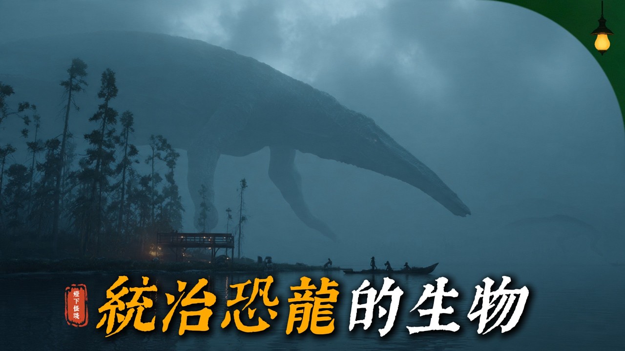 【 第二集 】我們帶著重型武器回到了白堊紀，但主宰這個時代的生物並不是恐龍💡歐美怪談💡燈下怪談💡