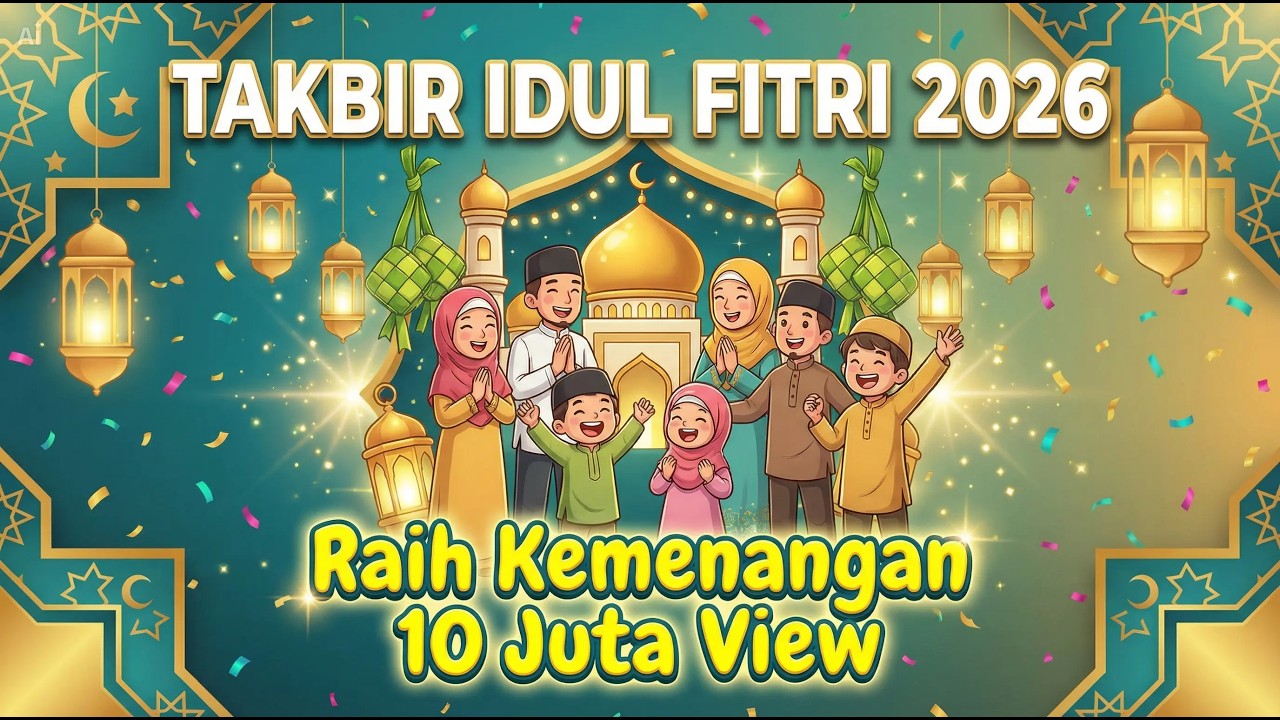 TAKBIRAN MERDU DAN MENYAYAT HATI 2026 - 10 JUTA VIEWS