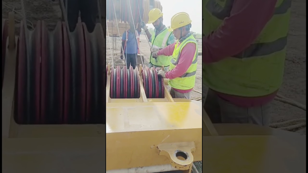 || Xcmg Crane Assembly Work || Xcmg क्रेन असेंबली वर्क ✅👍