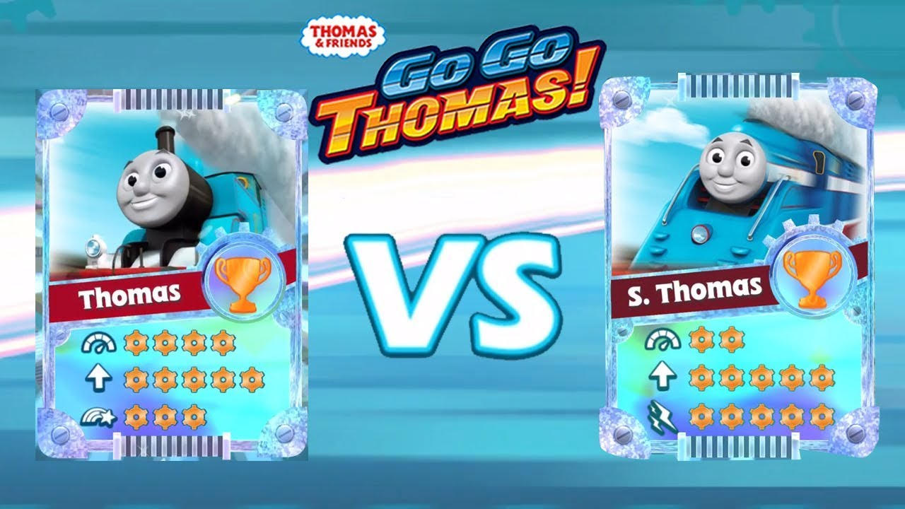 Thomas & Friends: Go Go Thomas - Diamond Streamlined Thomas vs Diamond Thomas
