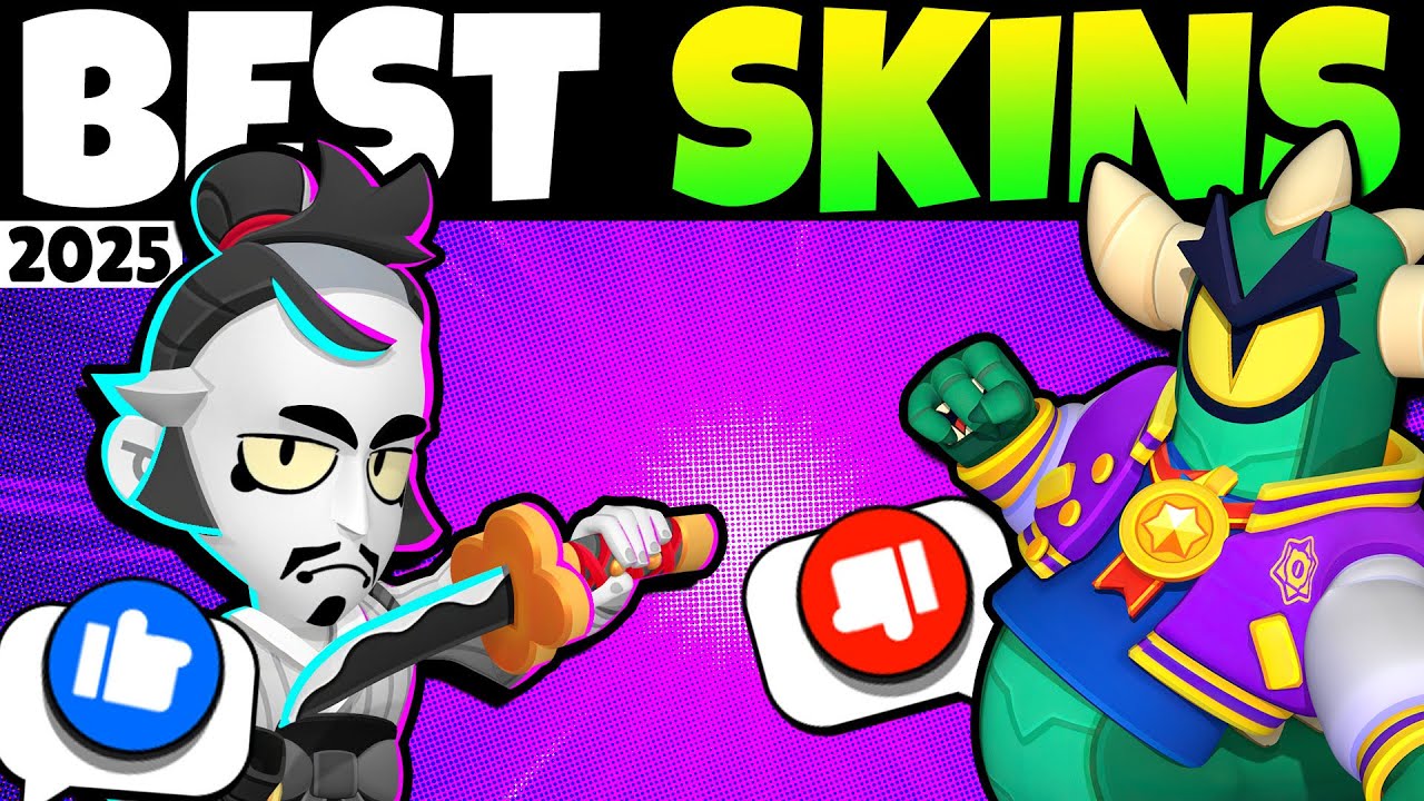 Best & Worst Skins For EVERY Brawler (V8) 2025