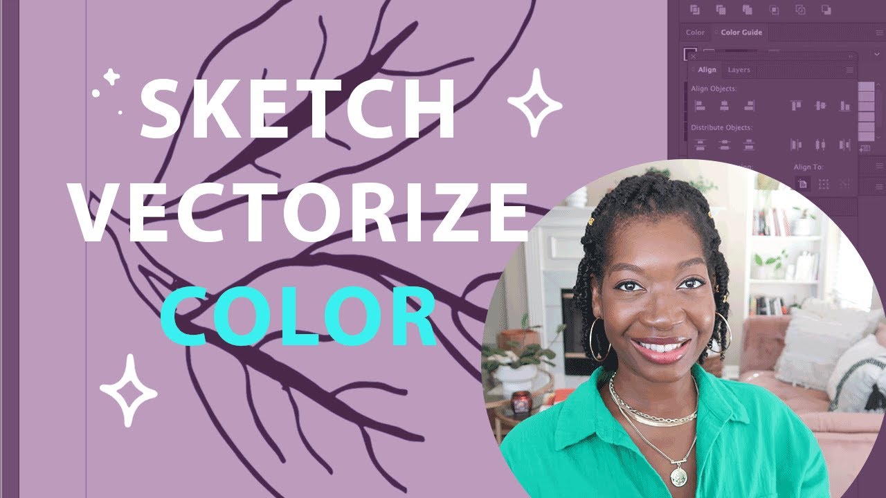 Designing A Plant Shop Brand Identity |  How To: Sketch to Vector + Color in Illustrator | Ep 3