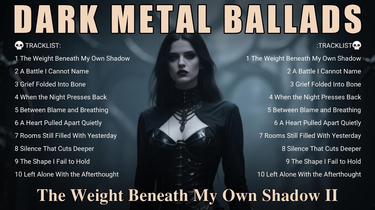 🔥 Dark Metal Ballads – The Weight Beneath My Own Shadow  II | Gothic Doom & Haunting Conflict