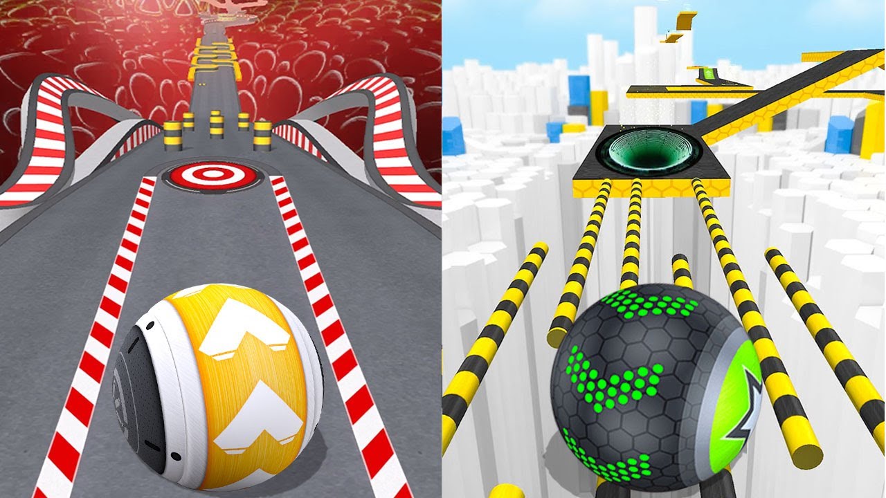 📛 Going Balls VS GyroSphere Trials, Super Rolling Balls,Temple Rolling Balls,Rolling Ball Sky Escape