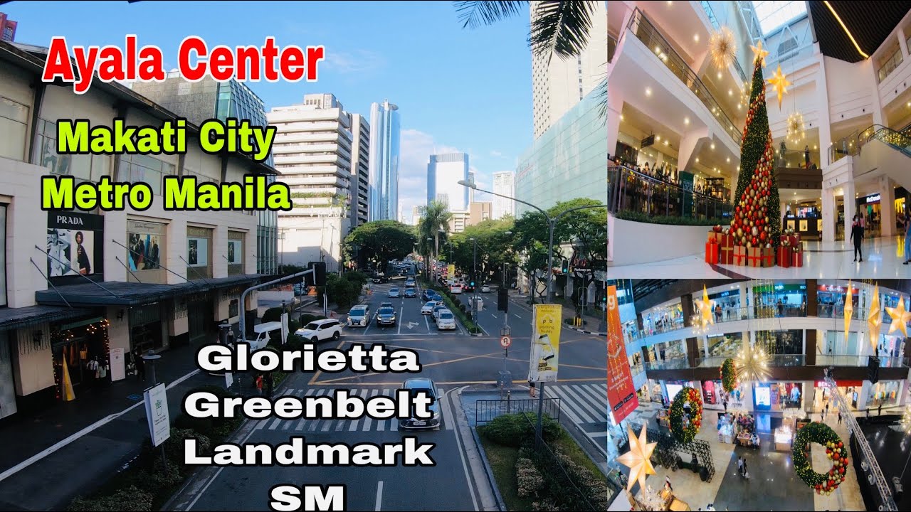 [4K] Ayala Center Makati City Metro Manila | Philippines