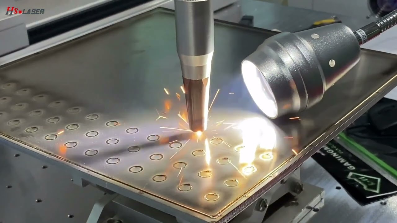 Pillow plate heat exchanger automatic fiber laser welding machine