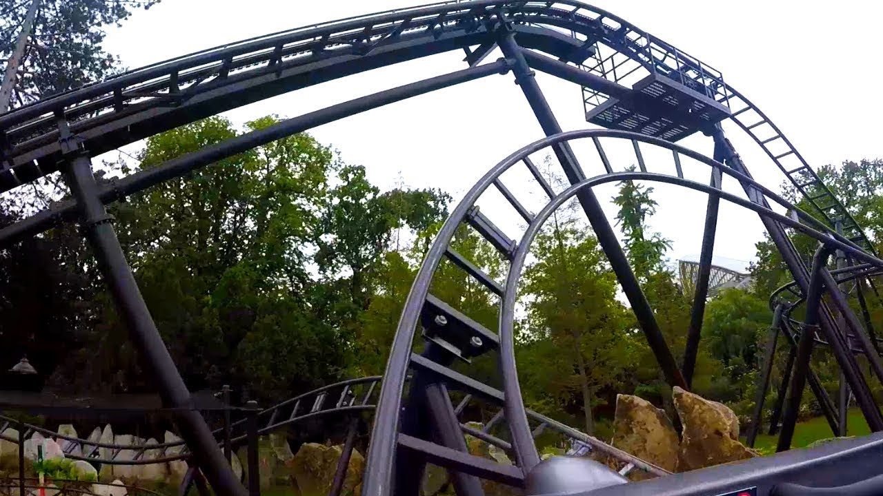 Speed Rockets Front Row On Ride POV - Jardin d'Acclimatation