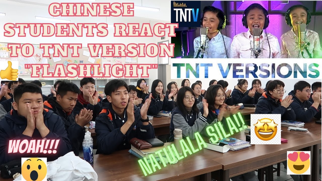 CHINESES STUDENTS REACT  TO TNT BOYS 