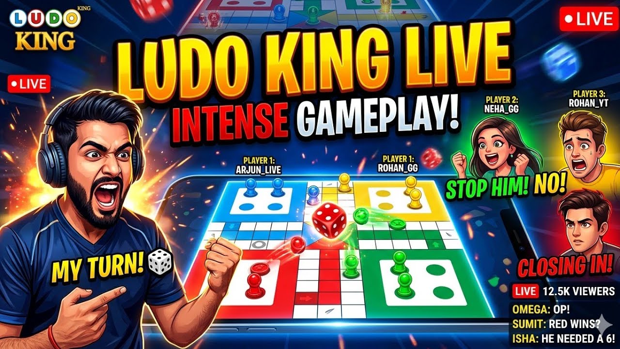 Ludo King gameplay