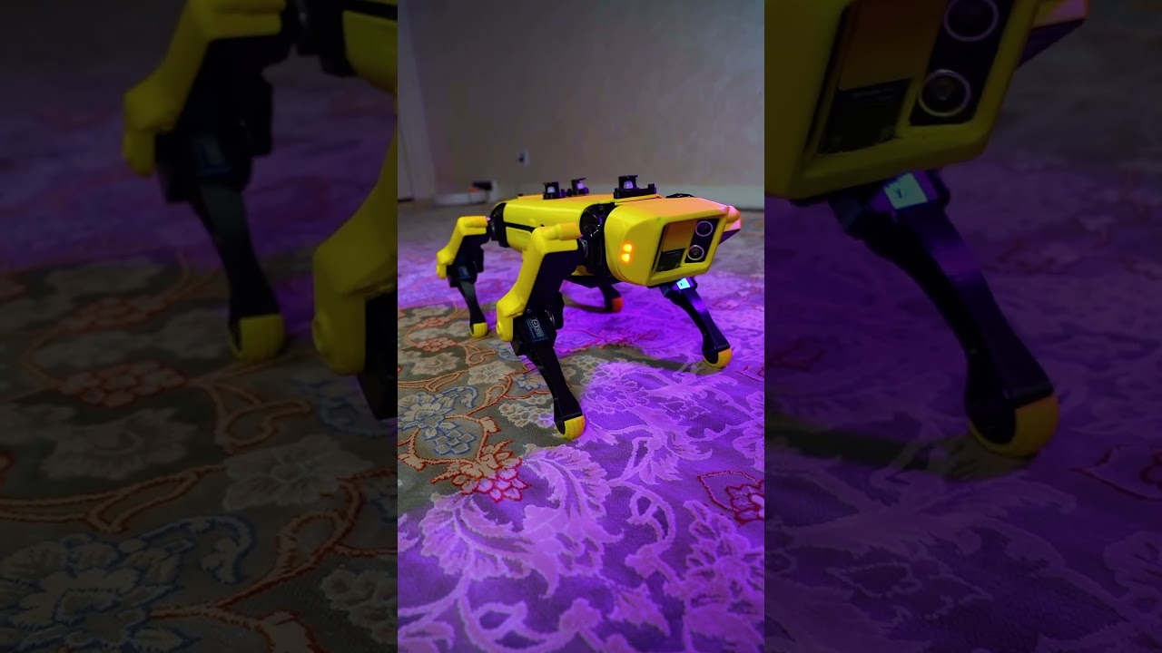 Spot Mini &ndash; Arduino Robot Dog Controlled via Mobile App! #robotdog #arduino #robotics #tech