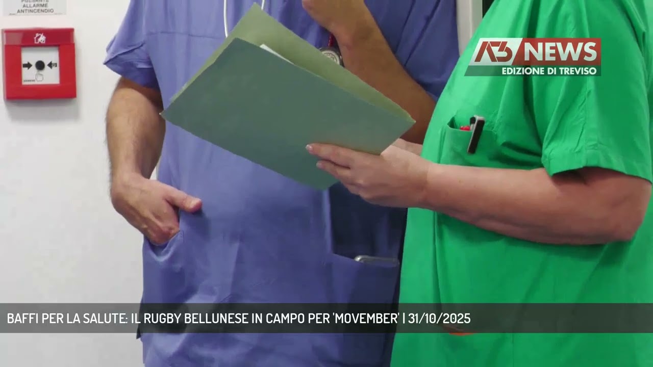 BAFFI PER LA SALUTE: IL RUGBY BELLUNESE IN CAMPO PER 'MOVEMBER' | 31/10/2025