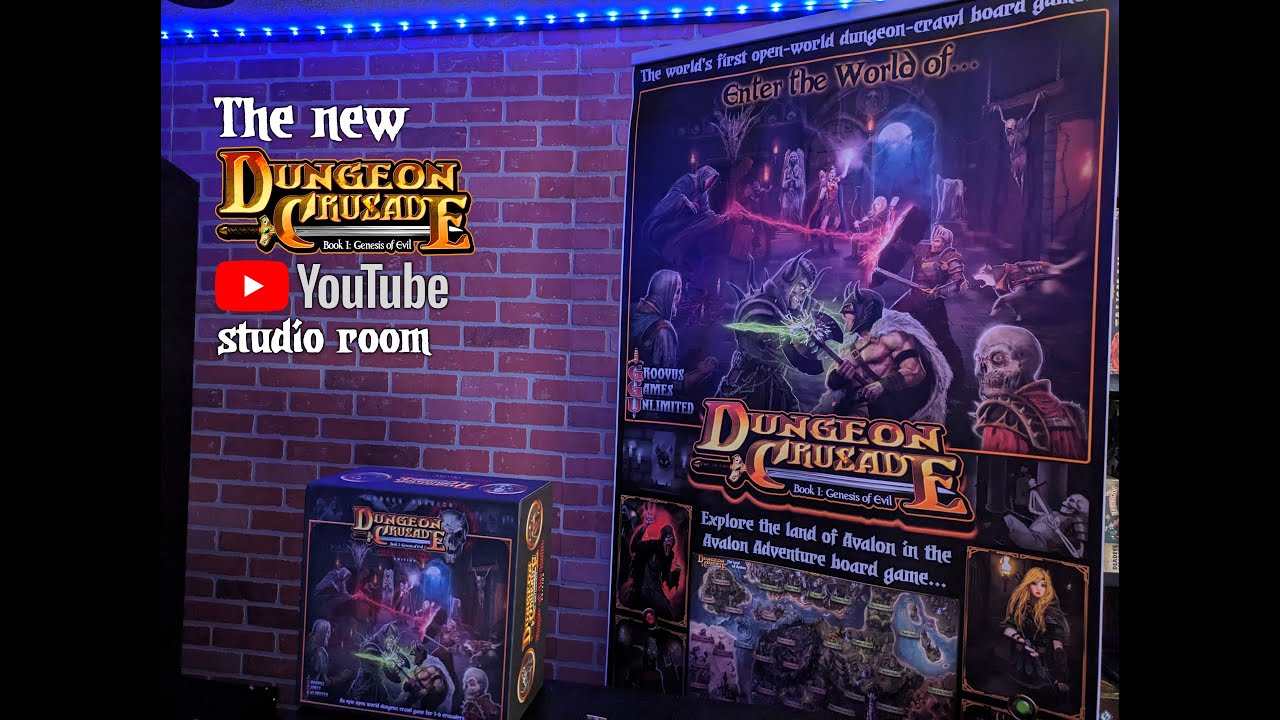The new Dungeon Crusade studio room and chat!