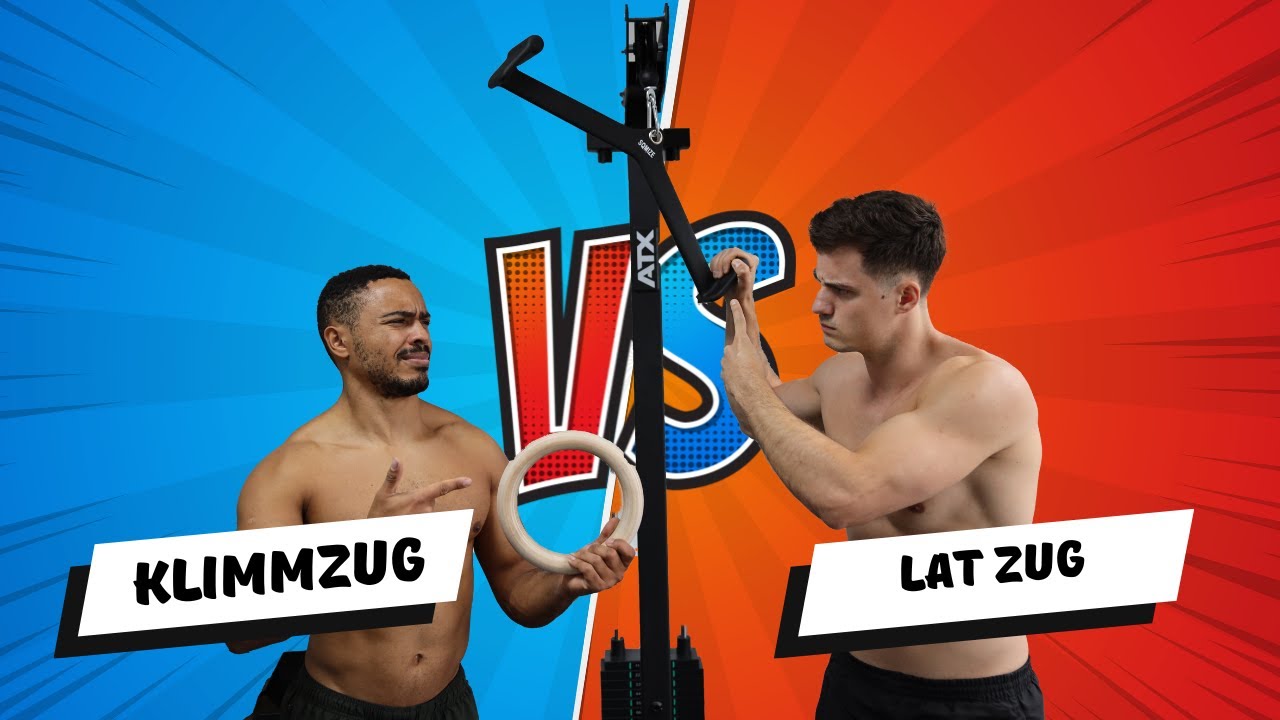 Klimmzug VS Latzug - Was ist besser?!