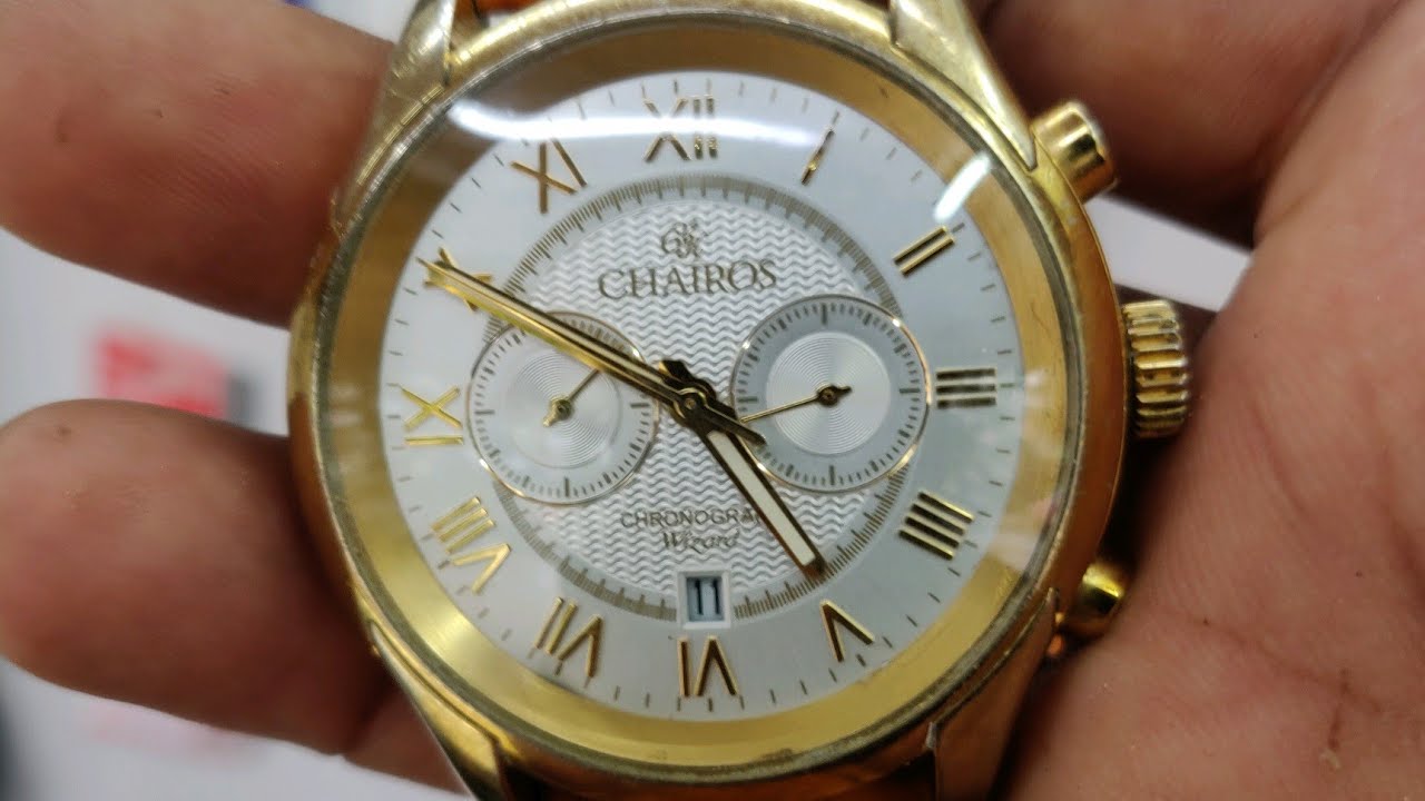 как установить стрелки хронографа в механизме Miyota Caliber Os21, часы Chairos