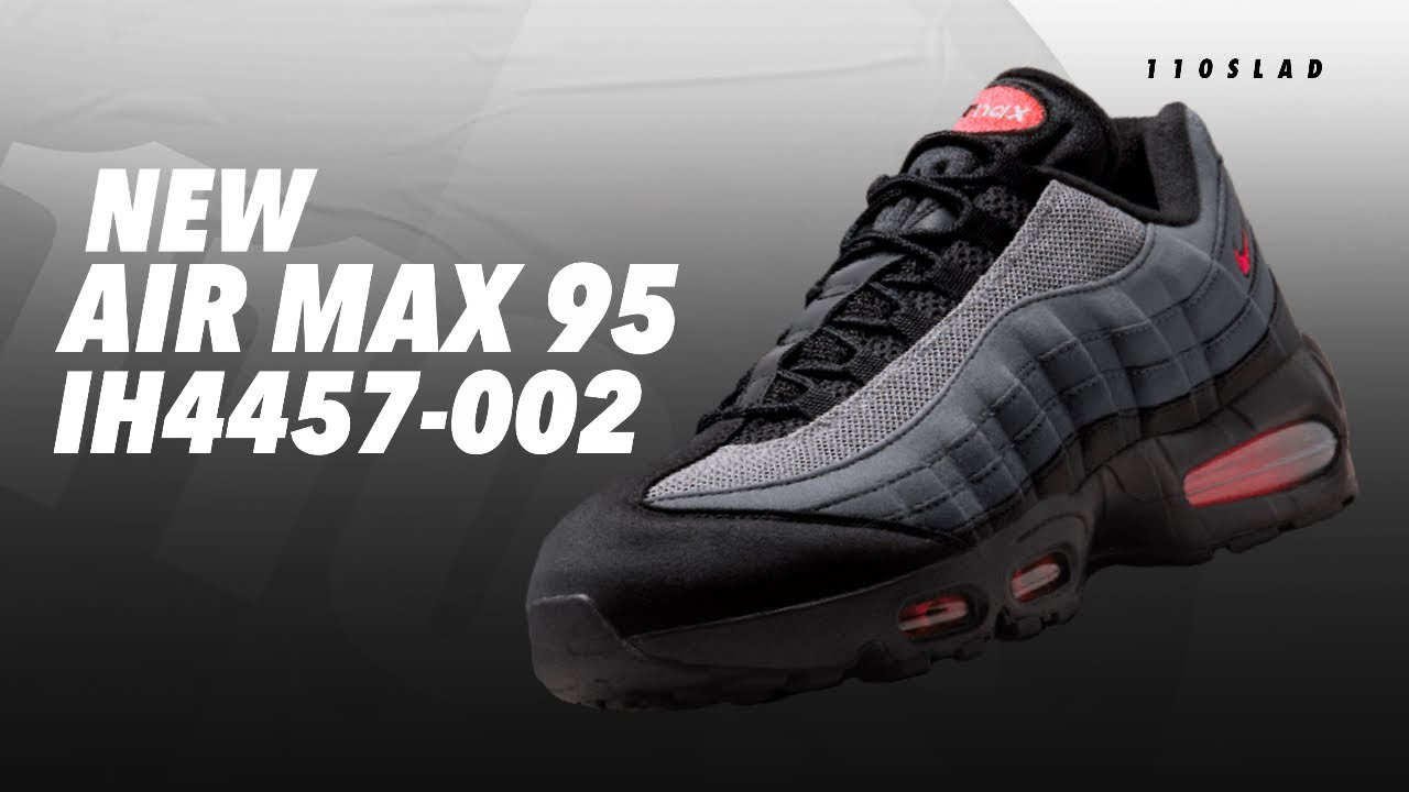 Nike Air Max 95 Dracula Black & Bright Crimson (IH4457-002)