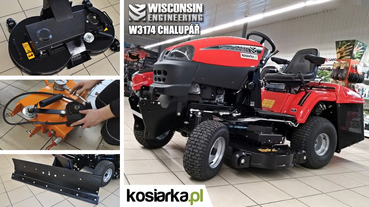 Traktor Wisconsin W3174 Chalupar - Materiał Serwisowy - Lemiesz - Kosisko - Hydropack