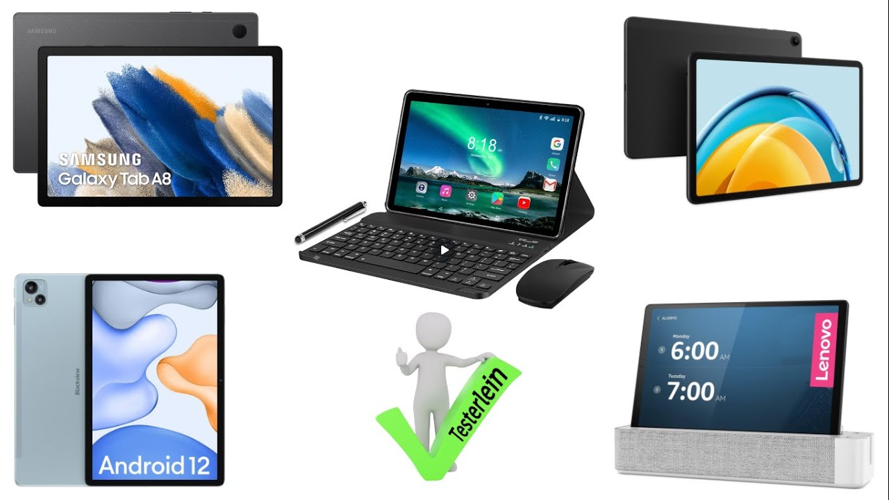 Kaufberatung für 10 Zoll Tablets mit Vergleichsdaten.