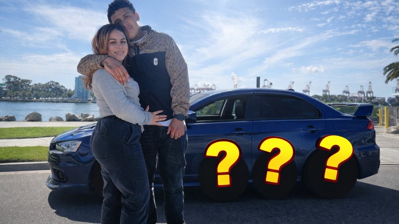 She Surprised Me With New Wheels For The EVO X !