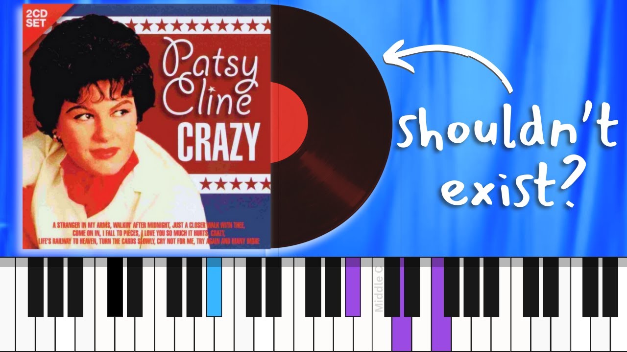 How to Play CRAZY by Patsy Cline - A Piano for Singing Tutorial