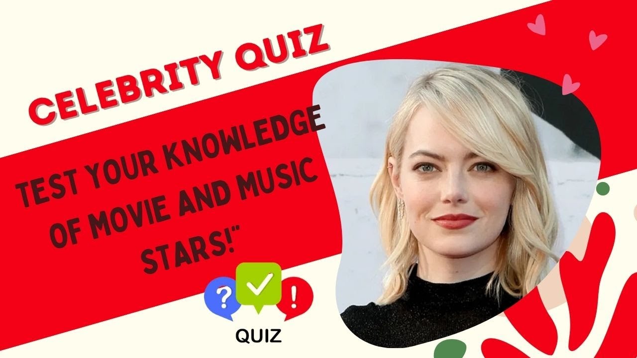 Are you good at celebrity riddles / do you know your favorite celebrities well