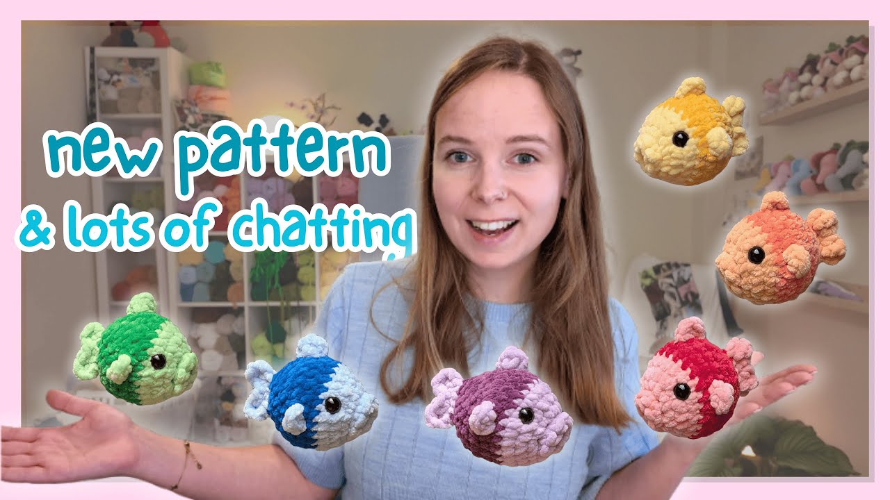 I Designed a NEW Crochet Pattern! + Chatty Vibes & Con Prep
