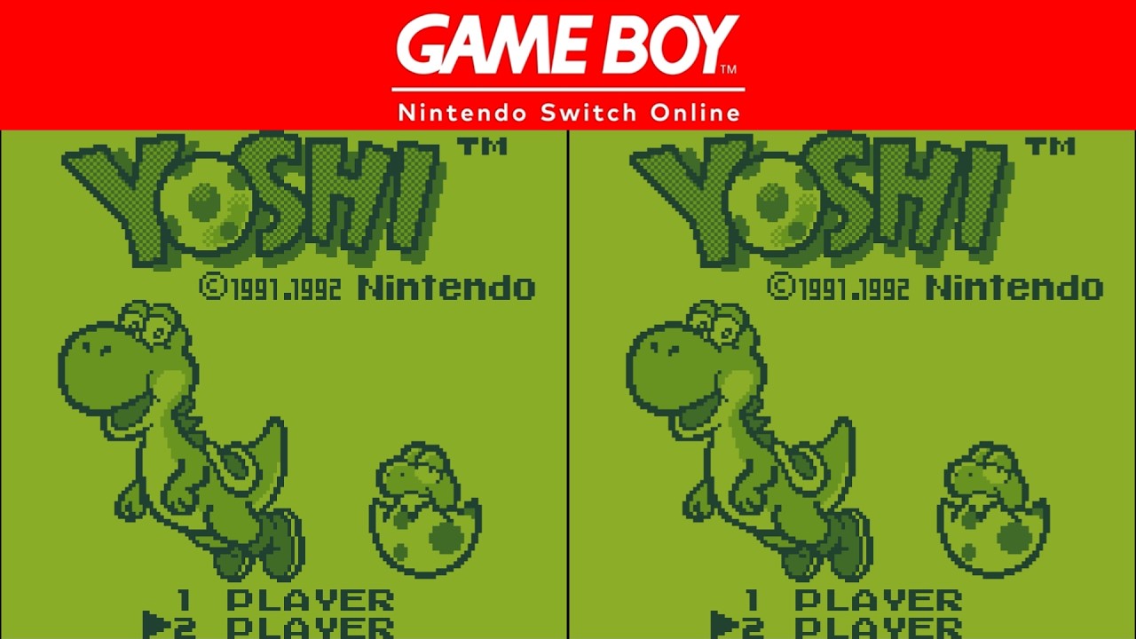 GBC Switch Online - Yoshi: Online Link Cable Splitscreen Matches