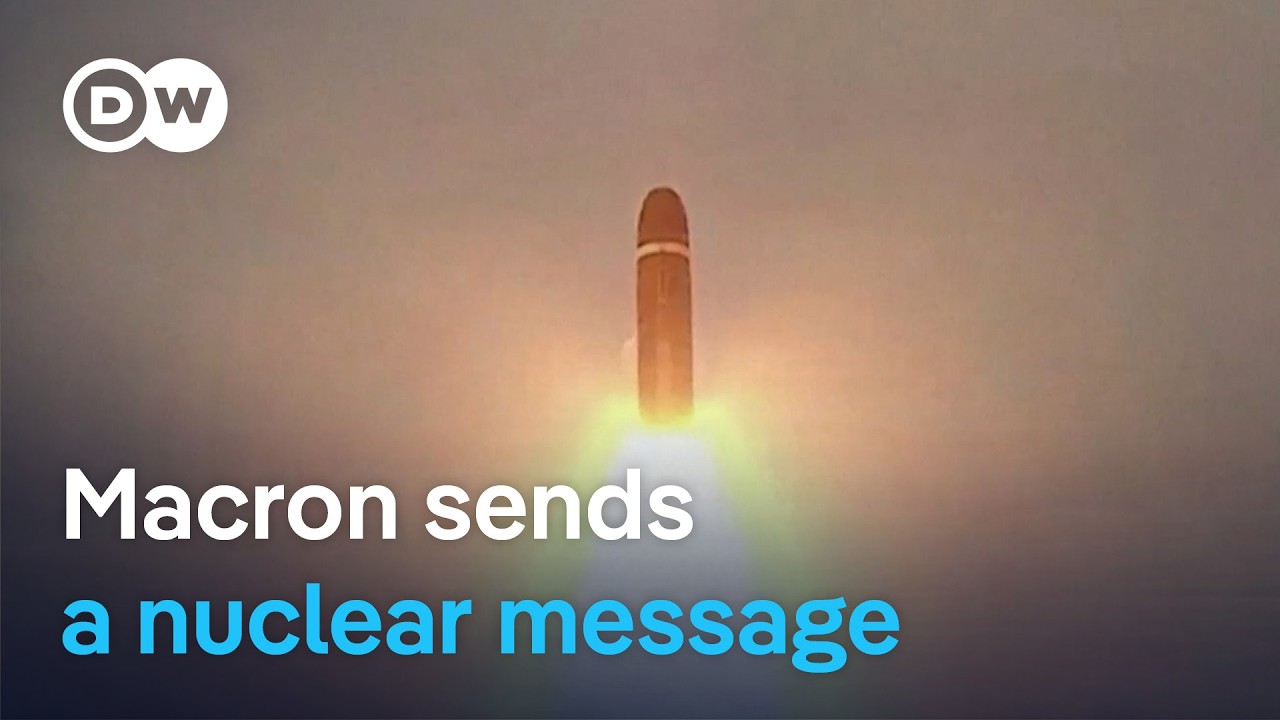 France's missile test draws fire from Moscow | DW News
