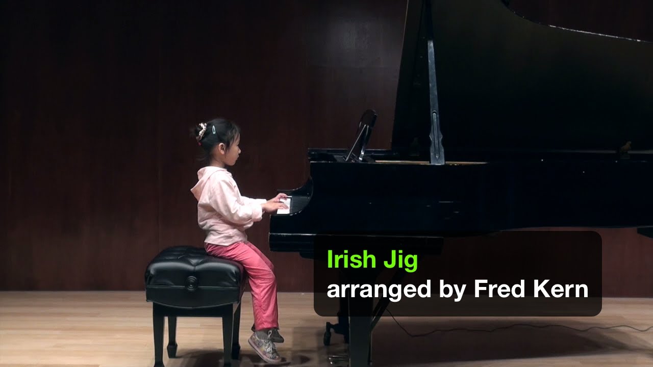 Irish Jig arranged for piano by Fred Kern