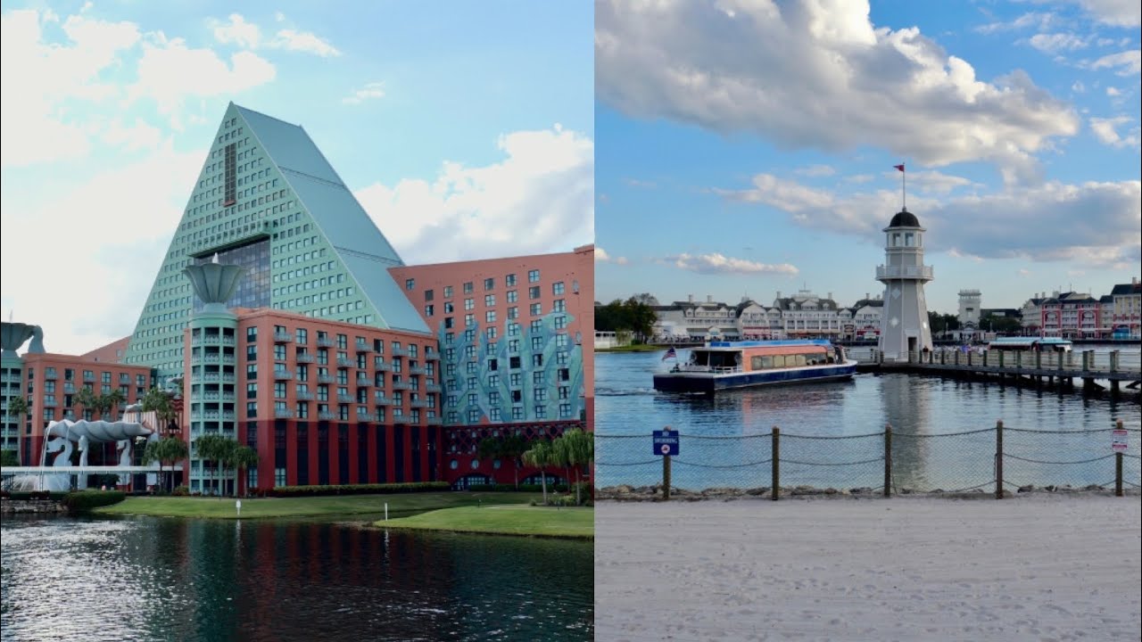 Afternoon Walk from Swan/Dolphin to Disney's Yacht & Beach Club Resorts | Walt Disney World 2026