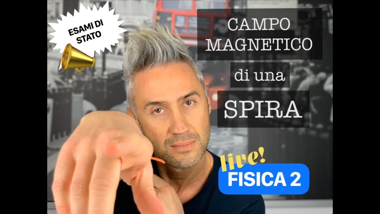 CAMPO MAGNETICO SPIRA, spira percorsa da corrente II la fisica che ci piace