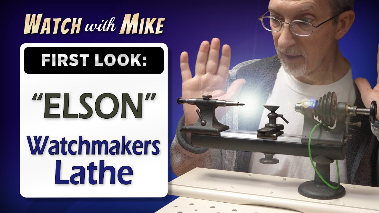 Rare Elson Watchmaking Lathe - 8mm American 